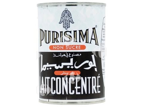 Lait Non Sucre Purisima 410g